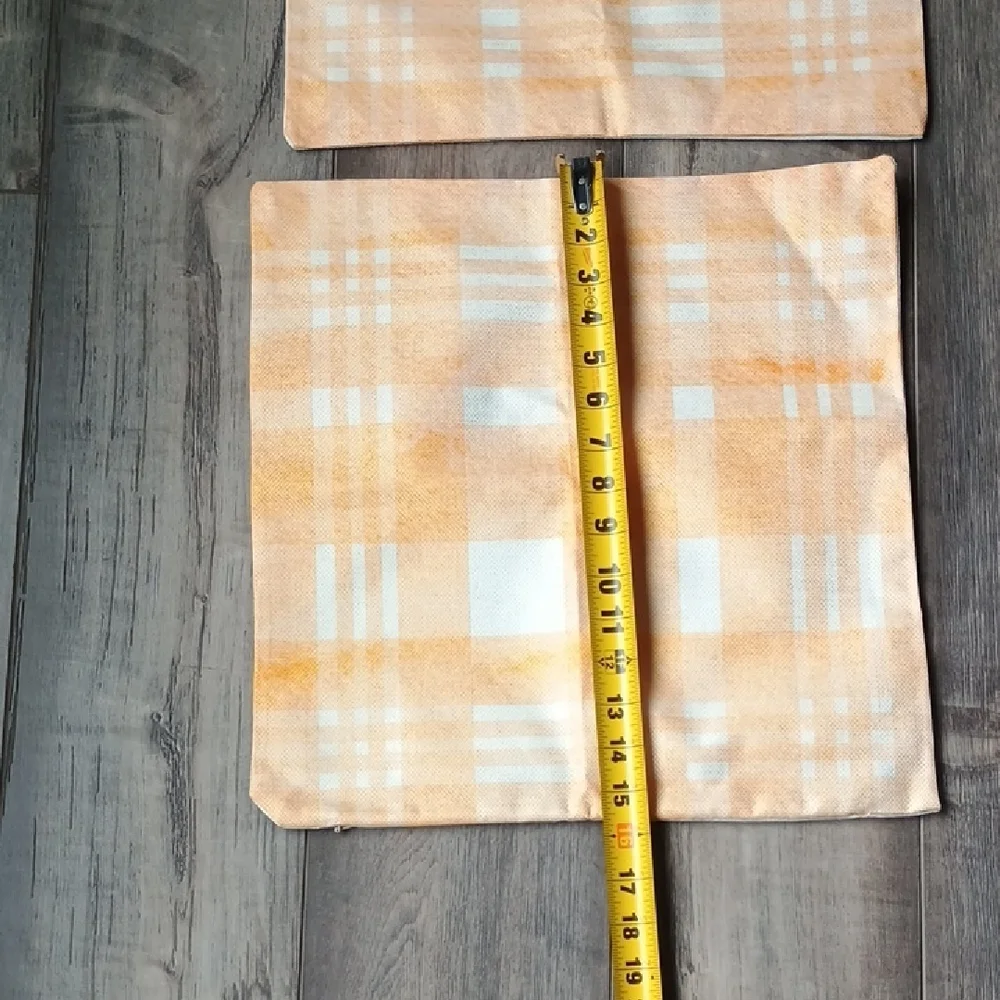 Autumn Plaid Decorative Towels
